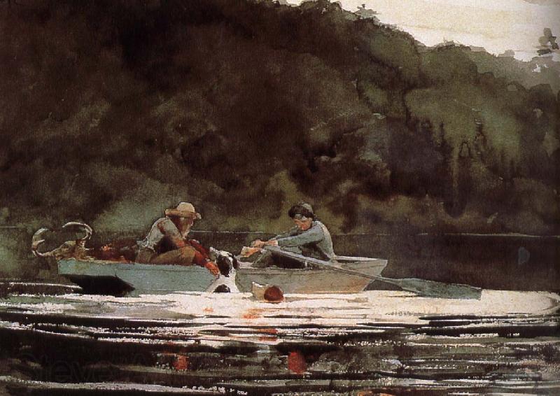 Winslow Homer The final hunting trip